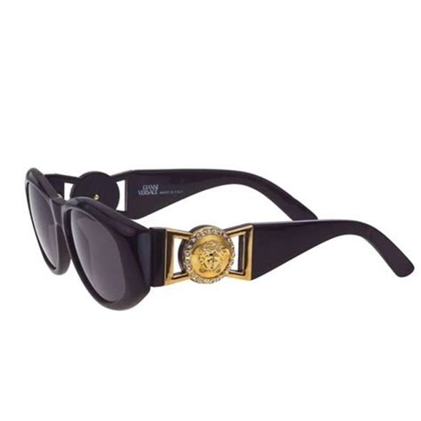 versace flip up sunglasses|versace sunglasses with rhinestones.